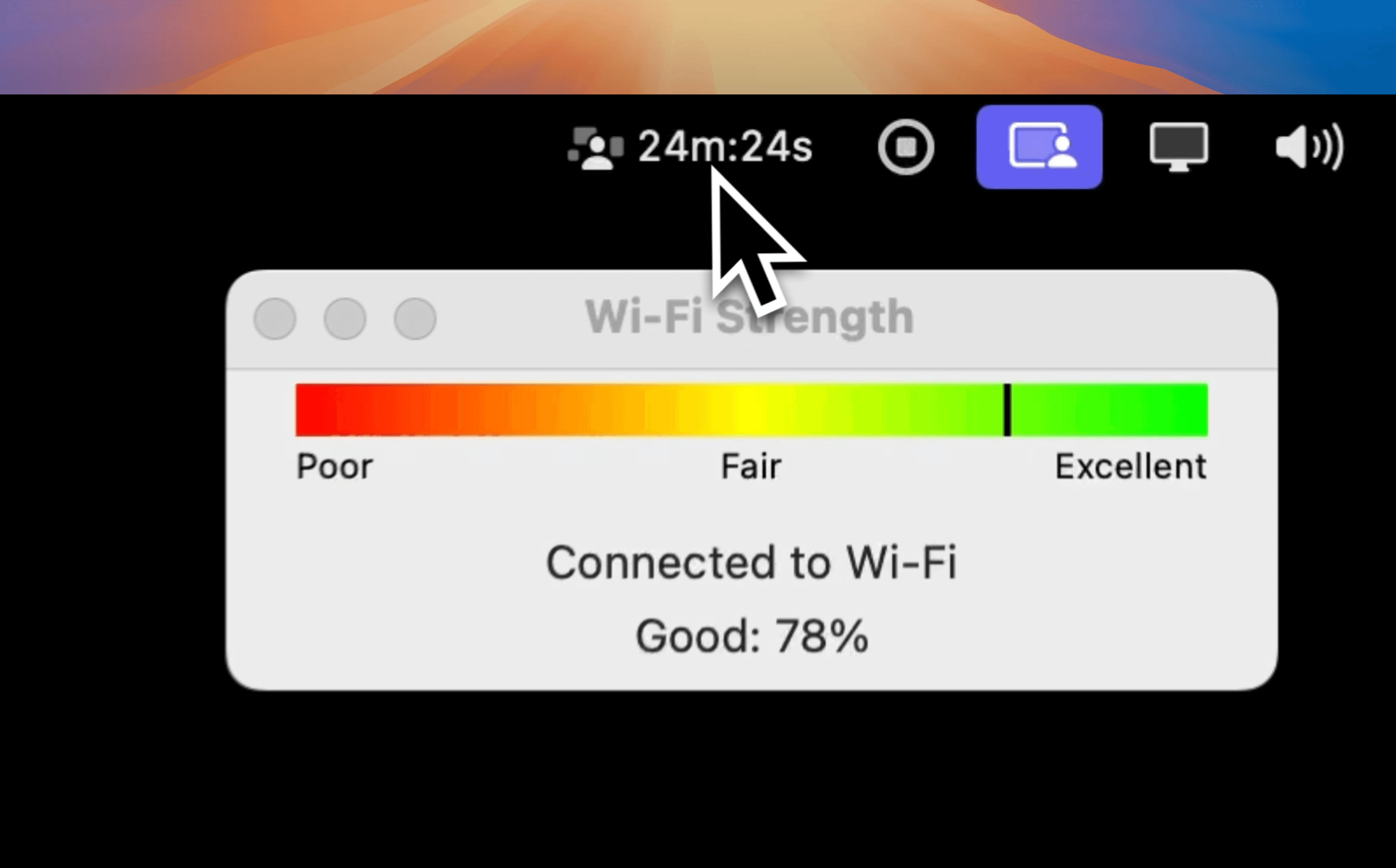 Check WiFi Signal Strength